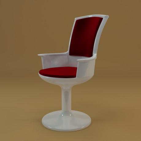 Plastic armchair preview image